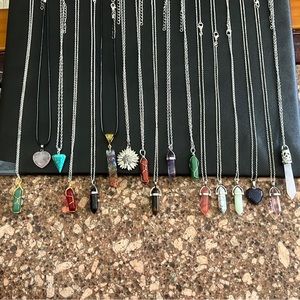 Men’s and women’s necklaces $10 each
